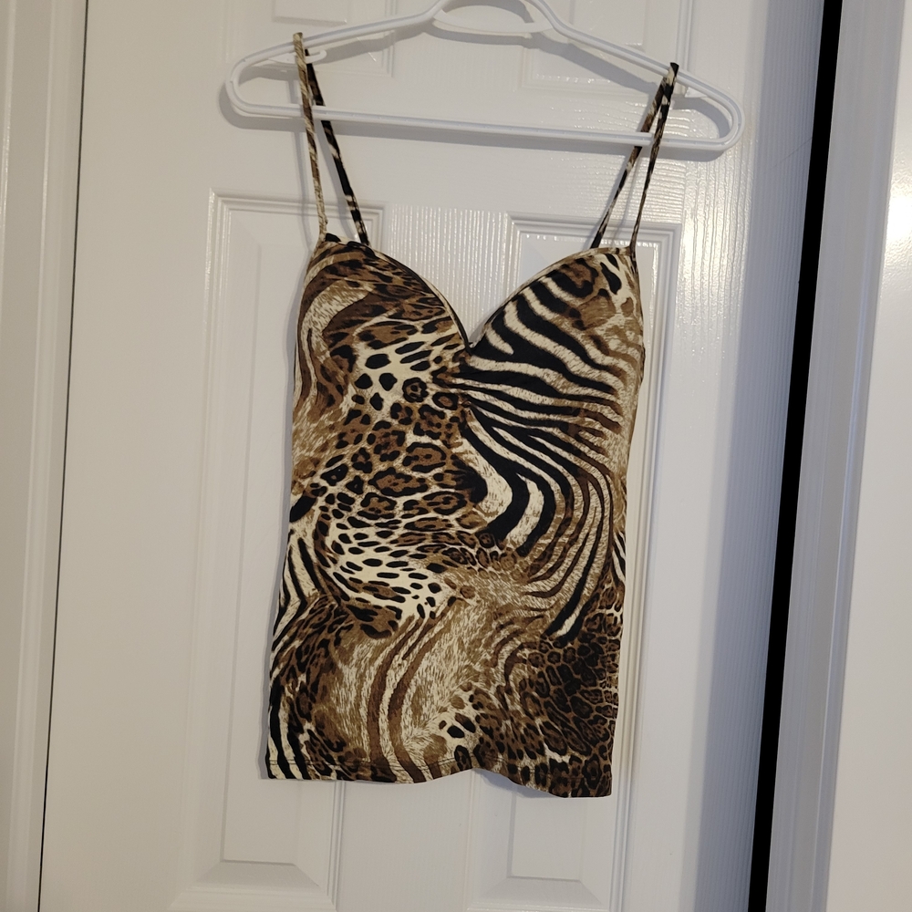 Animal Print Women's Top Size S